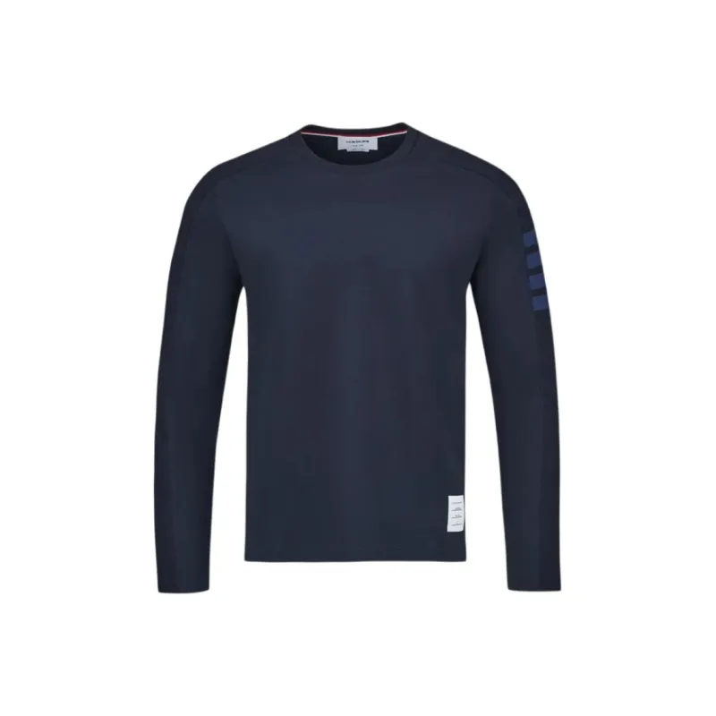 THOM BROWNE Four Bar Crewneck Sweatshirt-0