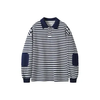 YOSHIYOYI Half-Open Collar Loose Fit Sweatshirt Unisex