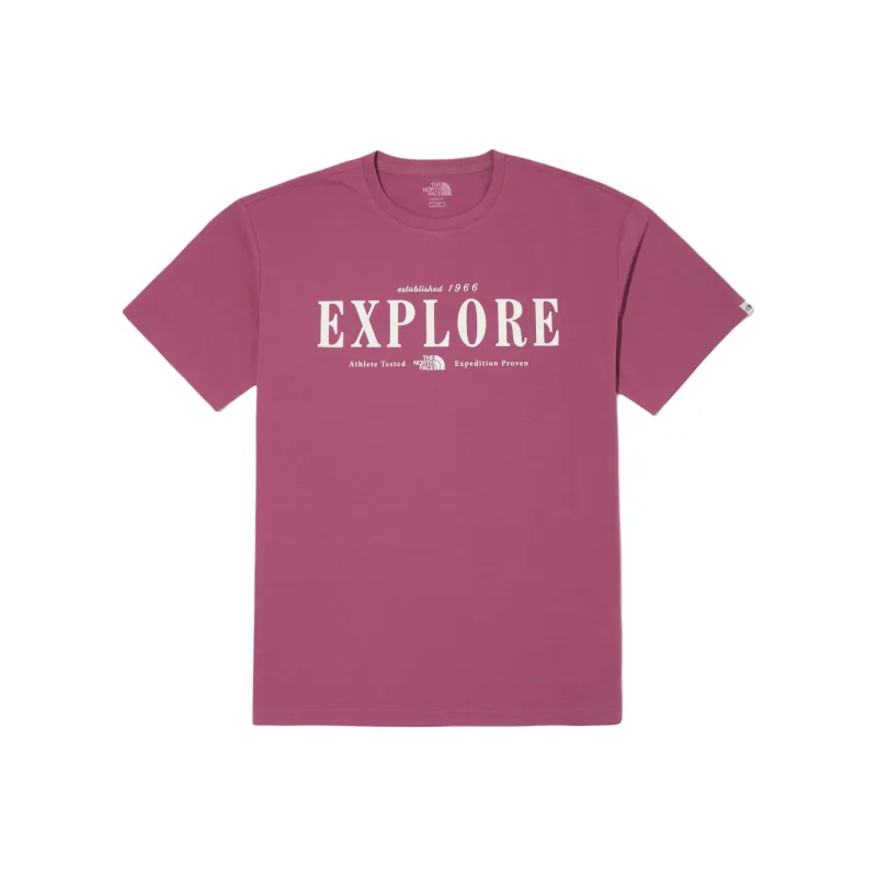 THE NORTH FACE T Shirt Unisex Rose Pink-0