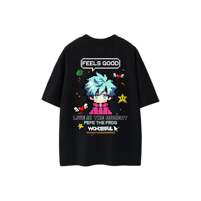 Pepe The Frog Short-Sleeved T-Shirts Unisex-0