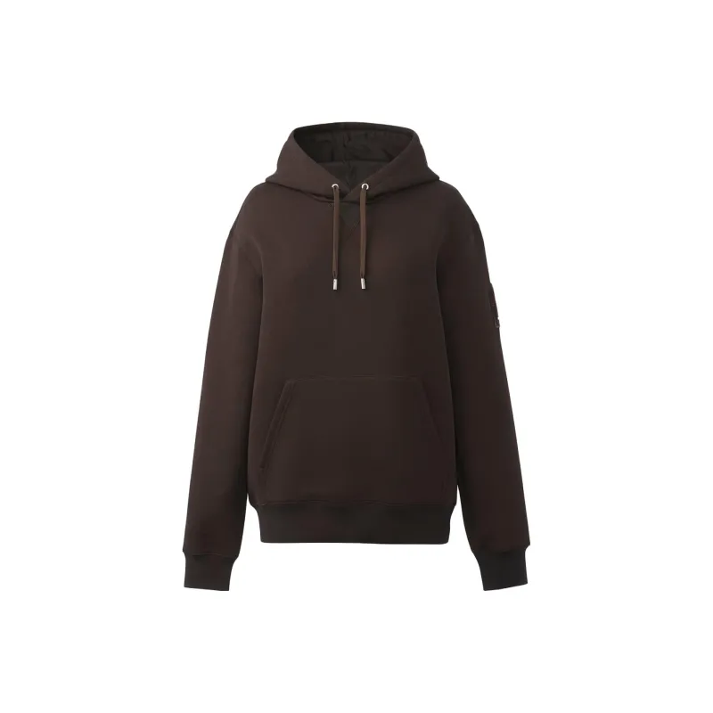 MACKAGE Krys Velvet logo Hoodie-1