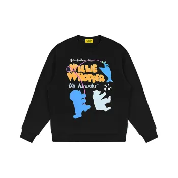 EMPTY REFERENCE x REVERSE IRONY Sweatshirt Unisex Black