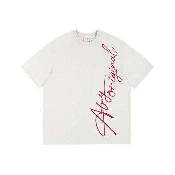 Atry Flower Body LOGO Series T Shirt Unisex Black White
