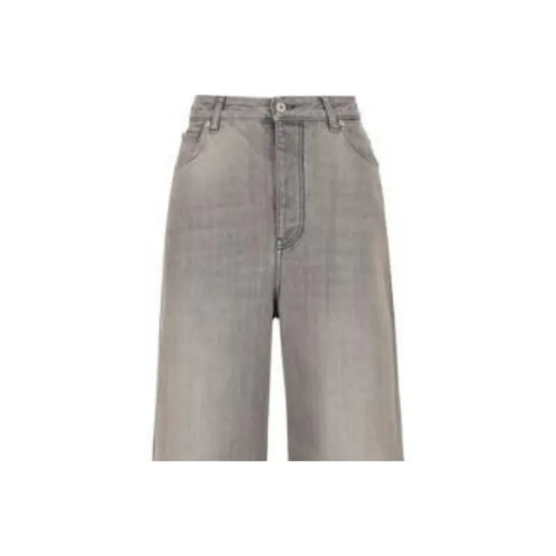 LOEWE High Waist Wide Leg Jeans-3