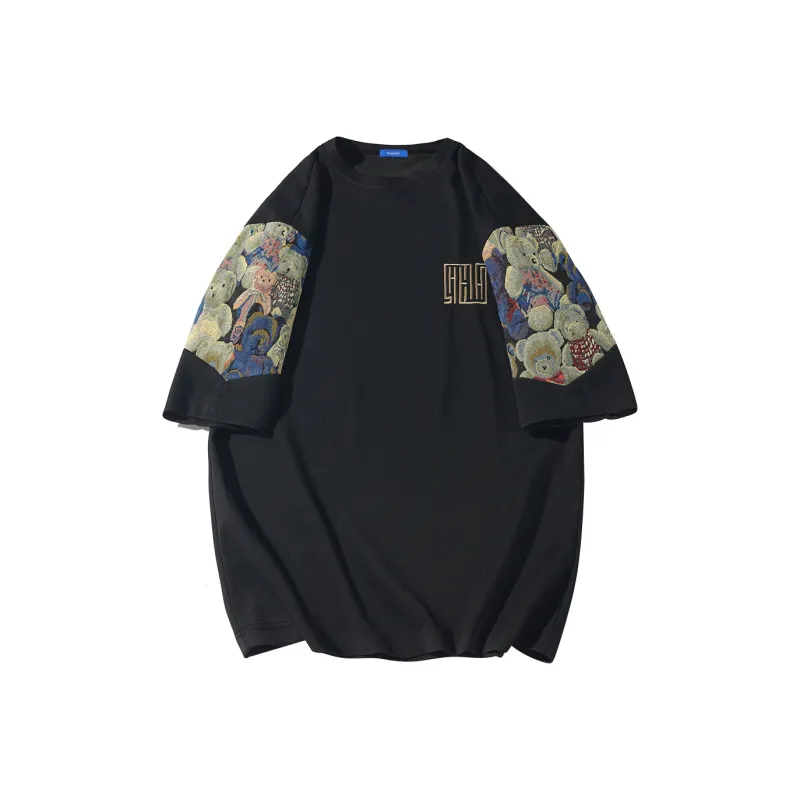 TESTUNG T Shirt Unisex Classic Black-0