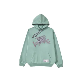 Lining X LNG X Li Ning Sweatshirts Unisex Gray Aqua Green