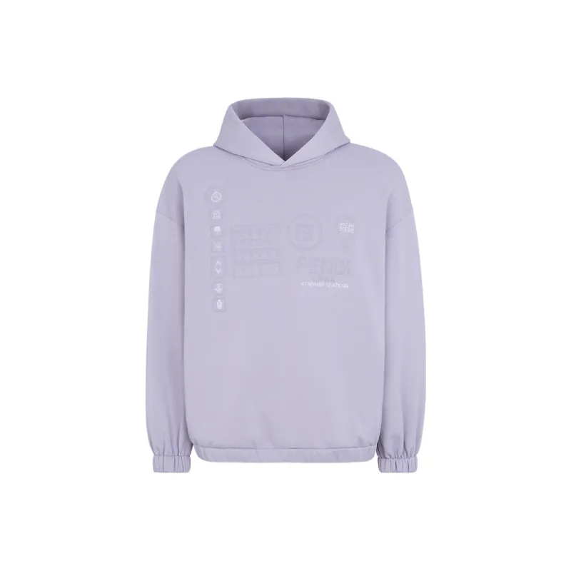 FENDI Sweatshirt Men's Light Purple-0