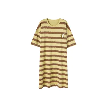 FENTENGCARE Nightgown Women's Sunflower