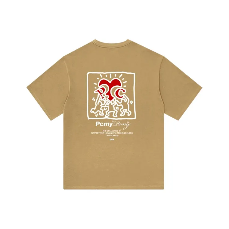 PCMY Short Sleeved T Shirts Unisex-20
