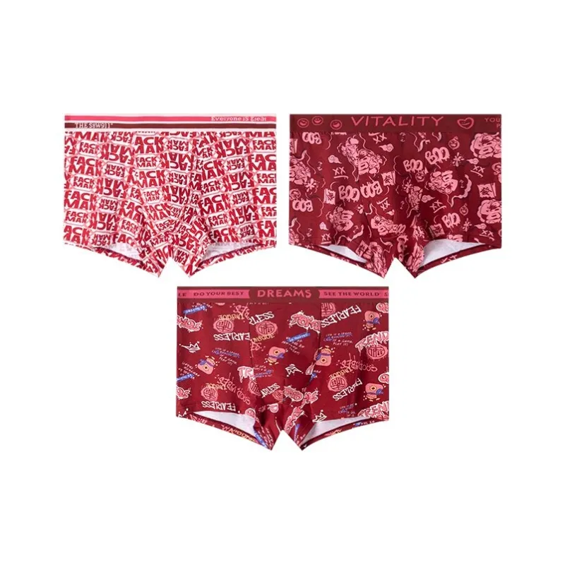 H YXIANG Underpants Men's 3 Pack-12