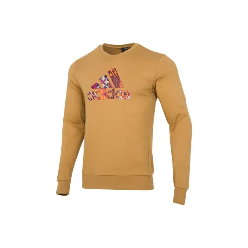Adidas Sweatshirt Men's Ginger Yellow