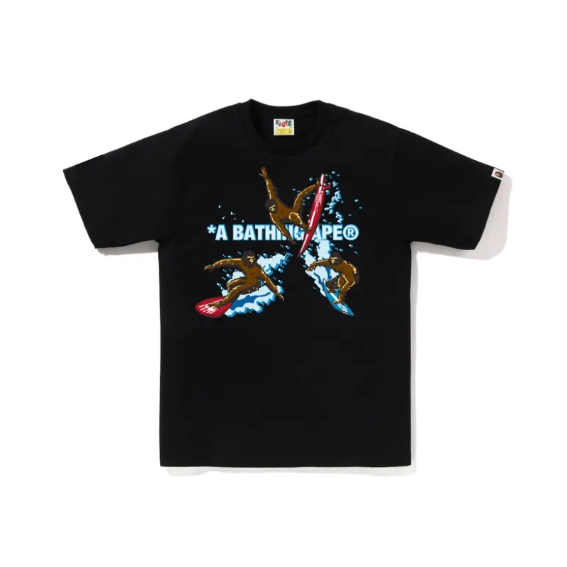 A BATHING APE Surfing Apes Tee-0