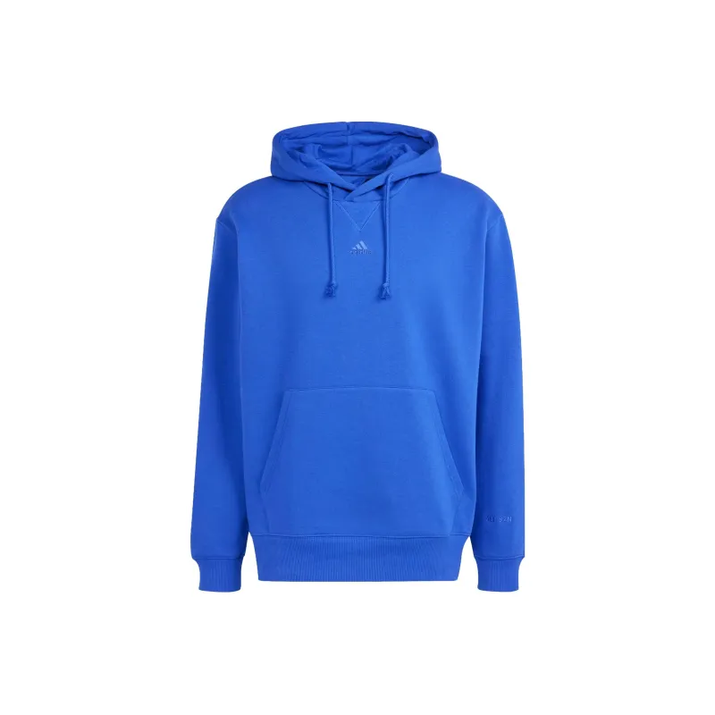 Adidas All Szn Fleece Hoodie Sweatshirt Men's Royal Blue-0