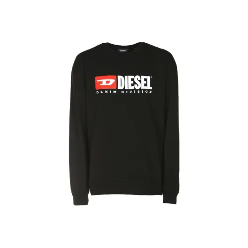 DIESEL Contrast Logo Sweatshirt