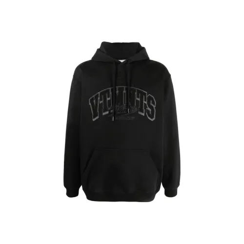 VTMNTS Logo Embroidered Drawstring Hoodie