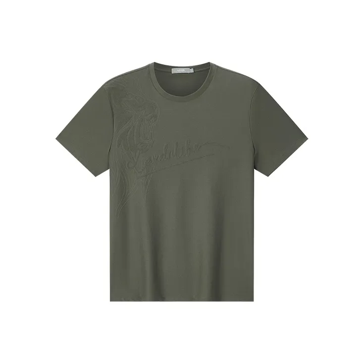 LAXDN T Shirts Men Dark Green-0