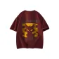 Burgundy-Yellow