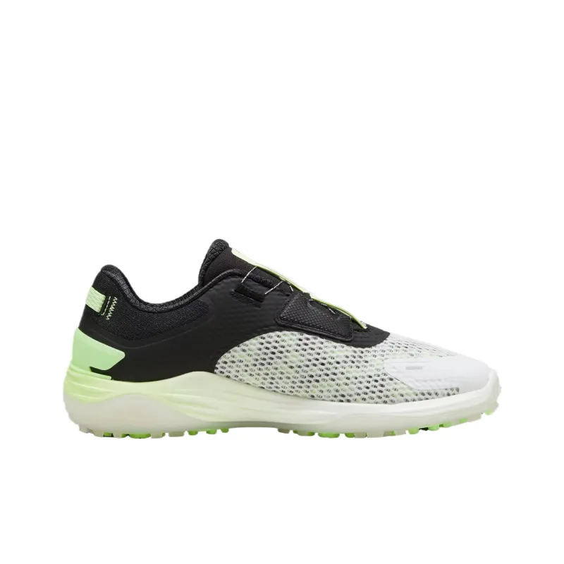 PUMA Shadowcat Nitro Disc Low Top Golf Shoes Men's Black Green-1