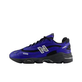 New Balance NB 1000 Anti Slip Wear Resistant Low Top Running Shoes Men's Blue Black