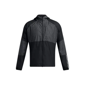 Under Armour UA Elite Jacket Men's Black Plaid Patchwork