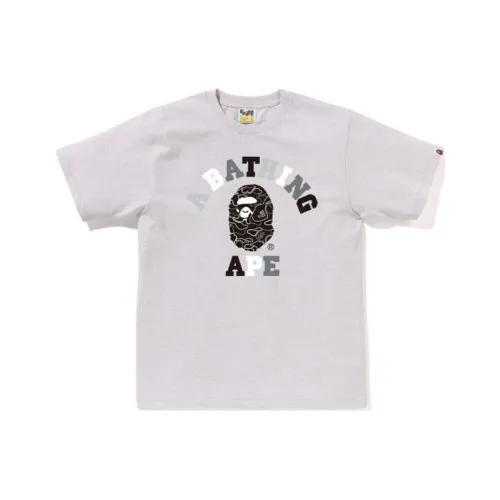 A BATHING APE Neon Camo College Tee