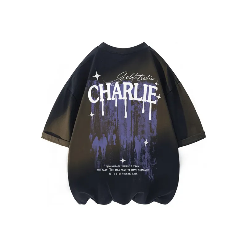 CHARLIE GOLF T Shirt Unisex Black-0