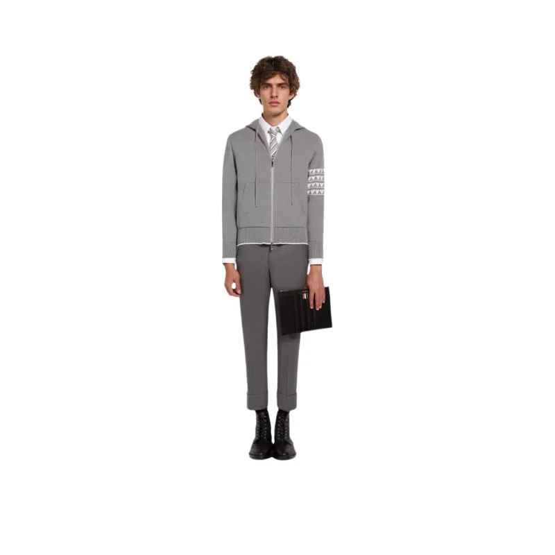 THOM BROWNE Sweatshirts Men Gray-0