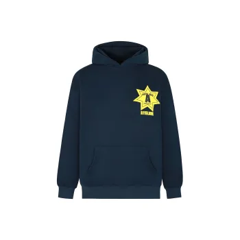 A11SLAVE Hoodie With Fleece Lettering Sweatshirt In Autumn Versatile Loose Couple National Fashion Street Unisex