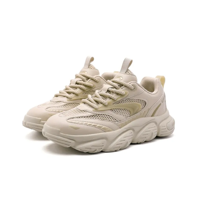 K bird Cushioning Anti Slip Wear Resistant Breathable Lightweight Height Increasing Low Top Chunky Sneakers Men's-14