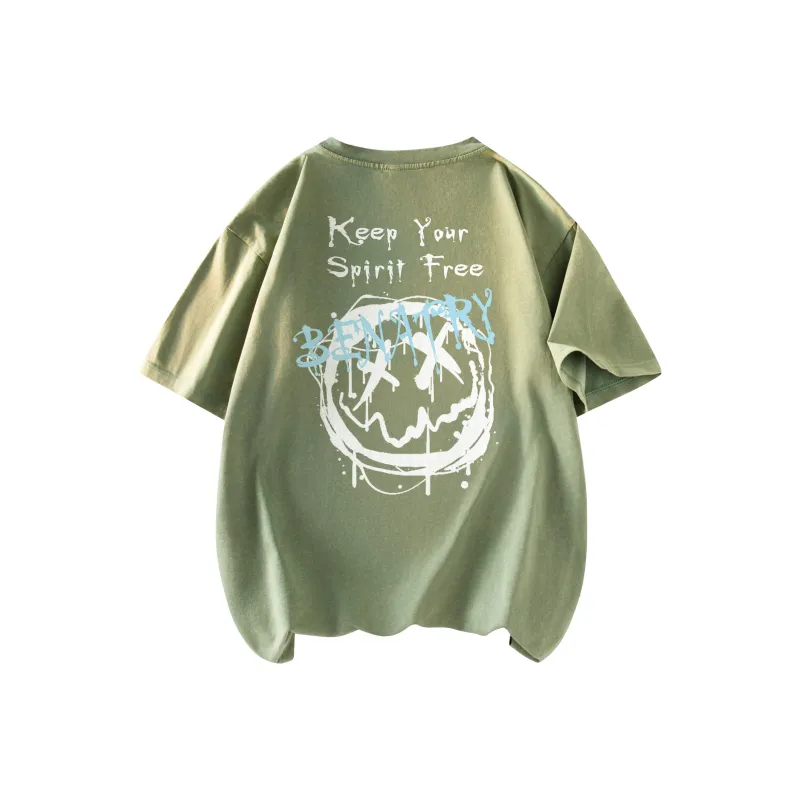 BENATRY T-Shirt Unisex Black Gray Color-10