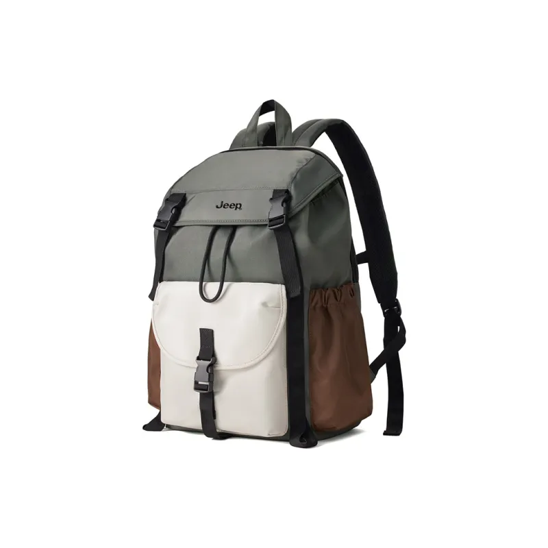 Jeep Fabric Backpack Regular Unisex Multicolor-1