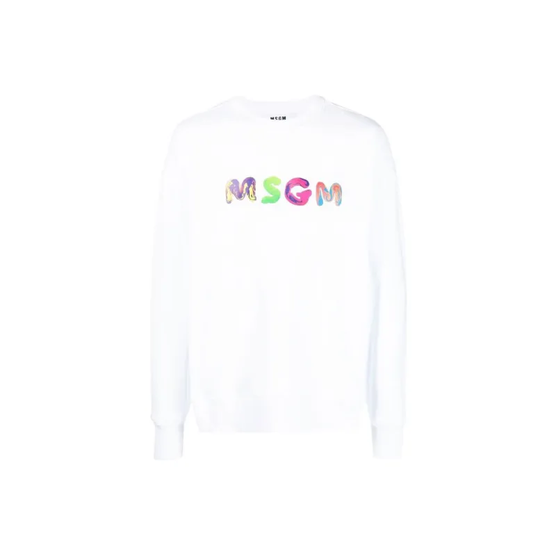 MSGM FW22 Sweatshirt Men's White-0