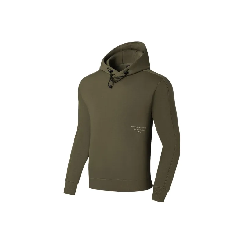 LINING Training Series Sweatshirts Unisex Dark Olive Green-0