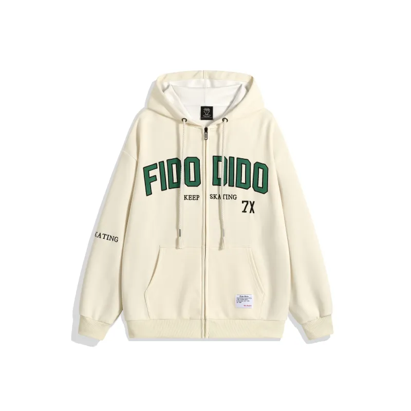 FIDO DIDO Sweatshirt Jacket Unisex-6
