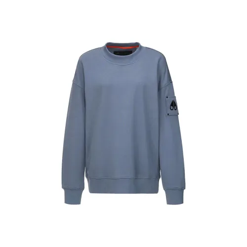 Moose Knuckles Sweatshirts Unisex Blue