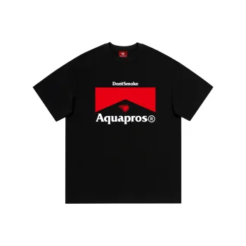 AQUAPROS T Shirts Unisex Black
