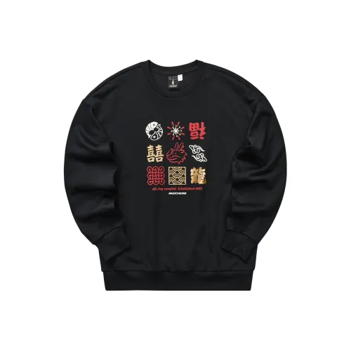 Skechers New Year Sweatshirt Men's Carbon Black