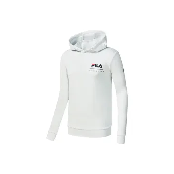 FILA Athletics Sweatshirts Men Cool Stone White
