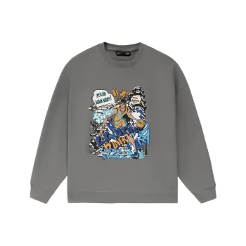 LiNing Sweatshirt Unisex Nine Degrees Gray