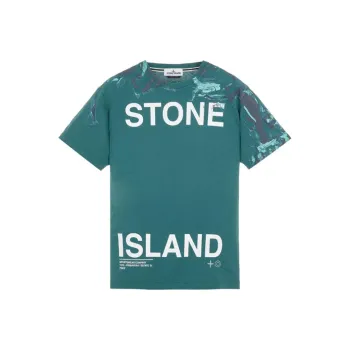 STONE ISLAND T Shirt Men's Green