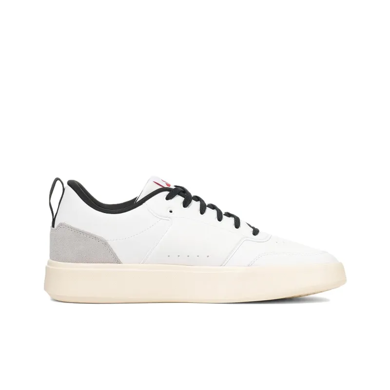 Adidas Park St Anti Slip Wear Resistant Low Top Skateboard Shoes Unisex White-1