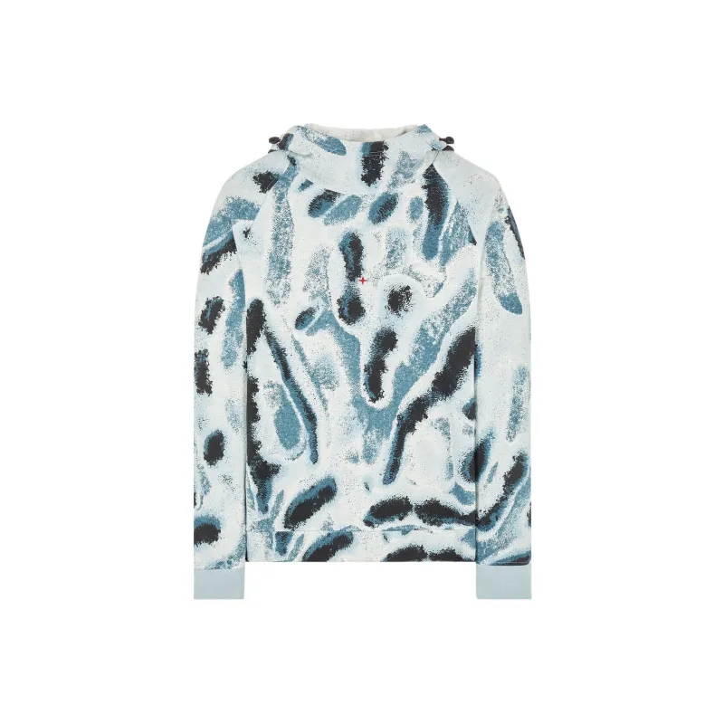 STONE ISLAND STONE ISLAND SS23 Marina Sweatshirts Men Camouflage Blue-0