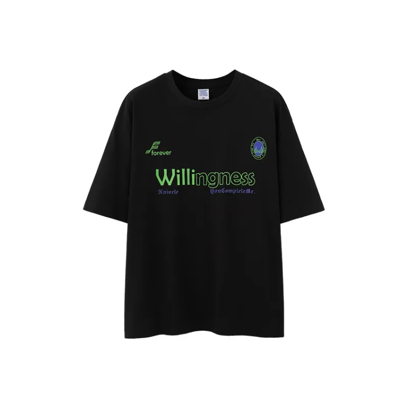M MAICCO T Shirt Unisex Black/White-0