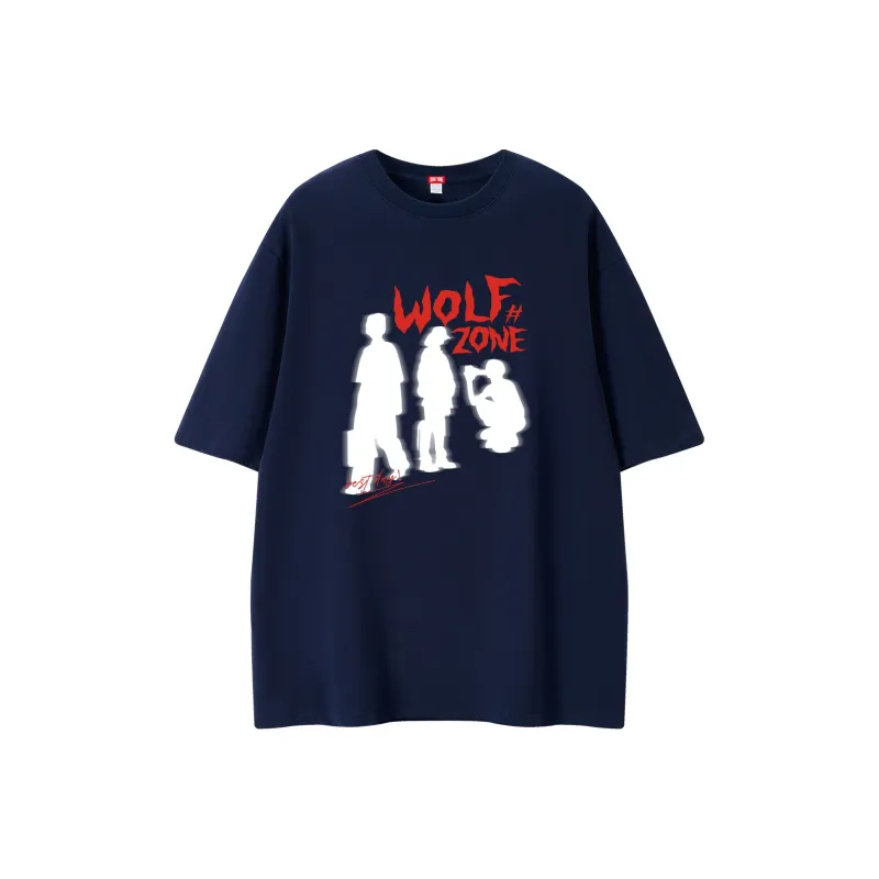 WOLF ZONE T Shirts Unisex-6