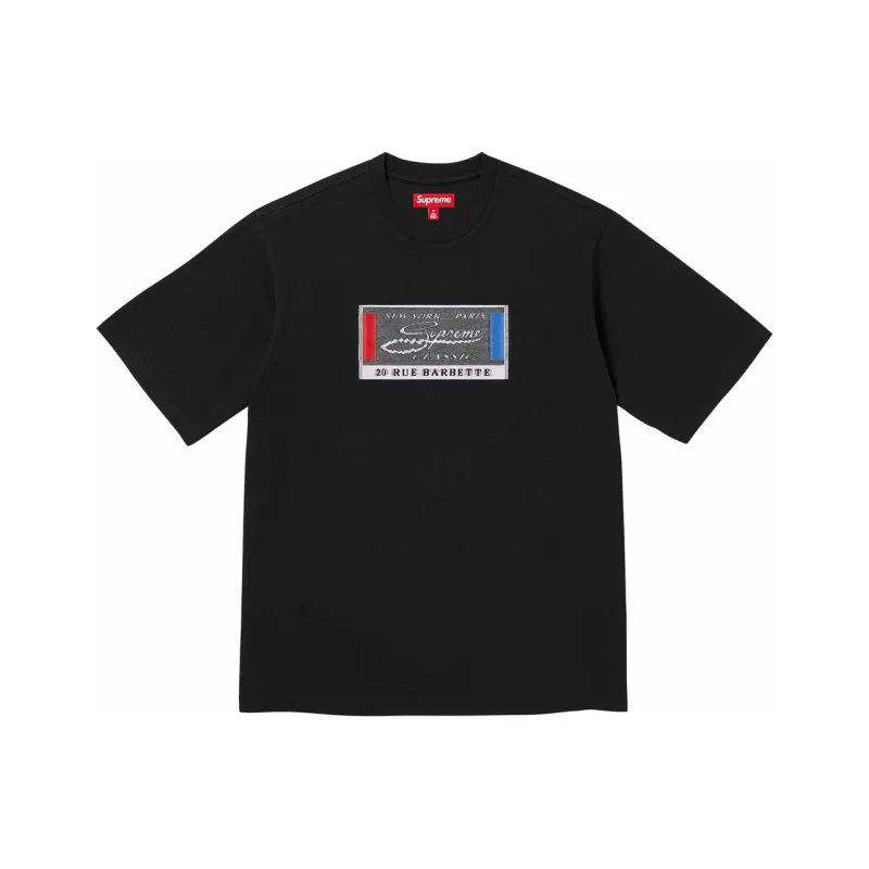 Supreme Intarsia Label S/S Top-0
