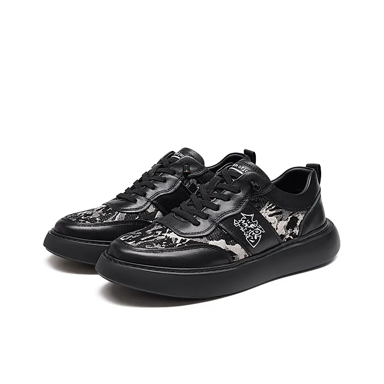RHYTHM OF JOY Low-Top Skateboard Shoes Men's-6