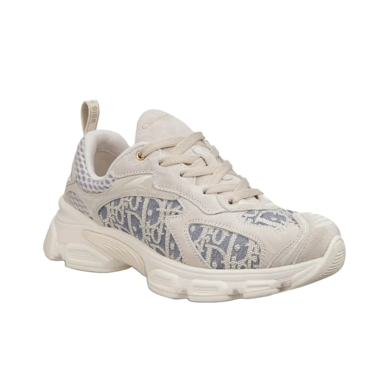DIOR Vibe Low Top Casual Shoes Women's Beige-2