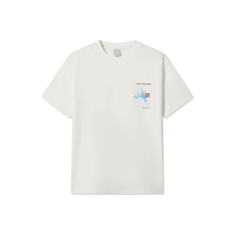 Cabbeen T Shirts Men Bleached 02-0