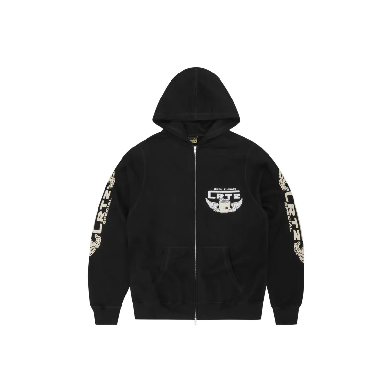 Corteiz Gasolina Double Zip Hoodie-0