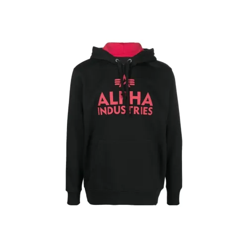 Alpha Industries Sweatshirts Men Black